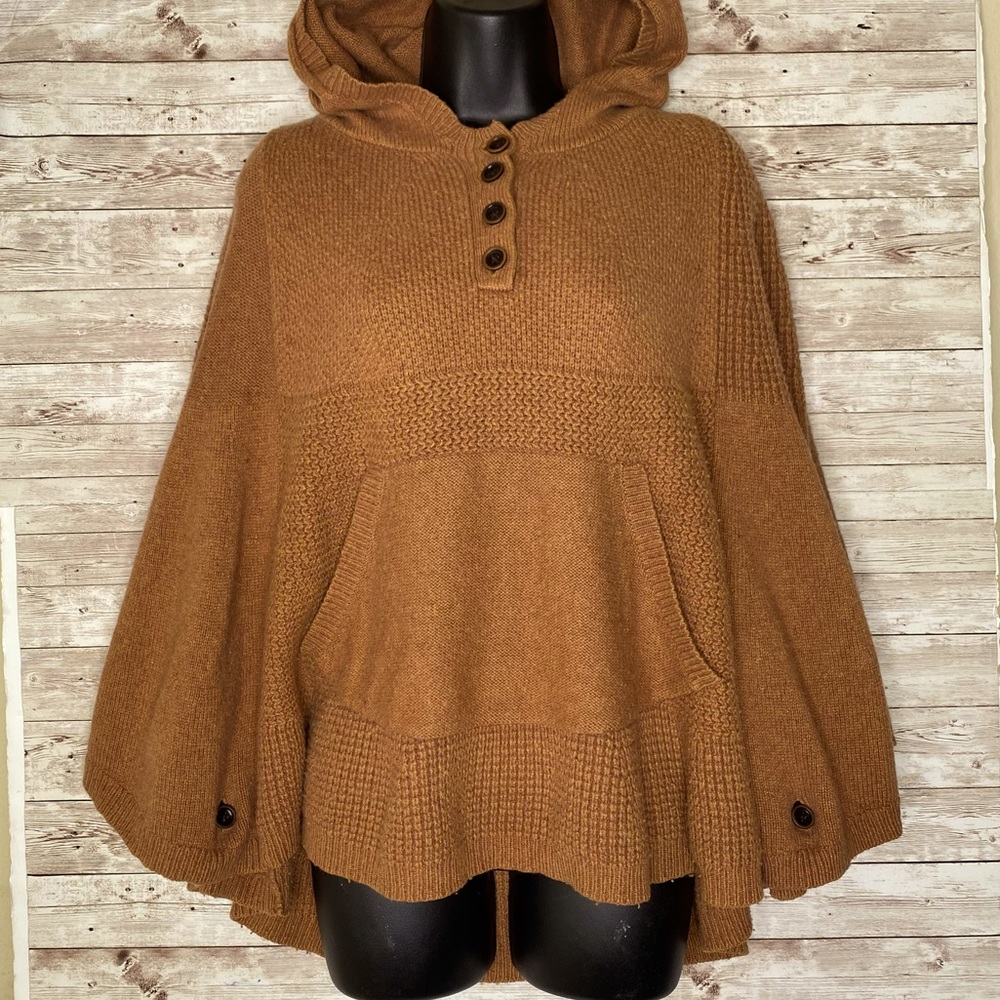 Levi’s San Francisco Hooded knit Cape Sweater